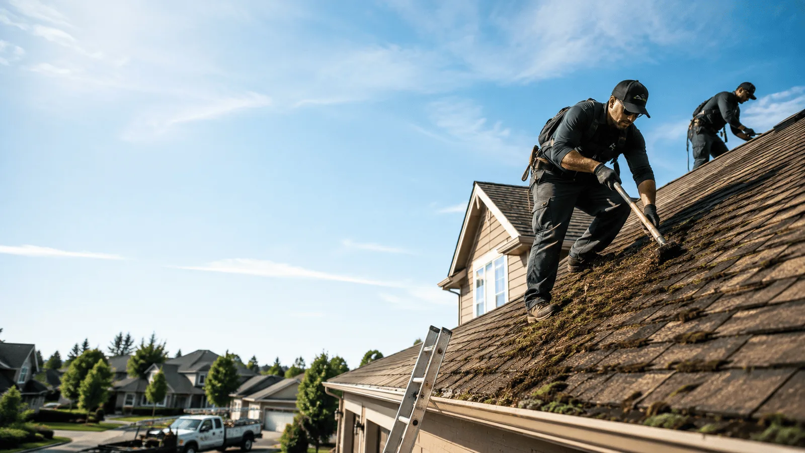 Roof Moss Removal in Hanson, MA near me